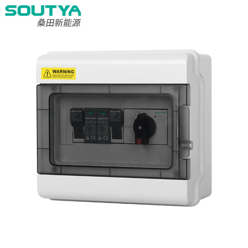 1000V DC Combiner Box 1 In 1 Out Tip izolator