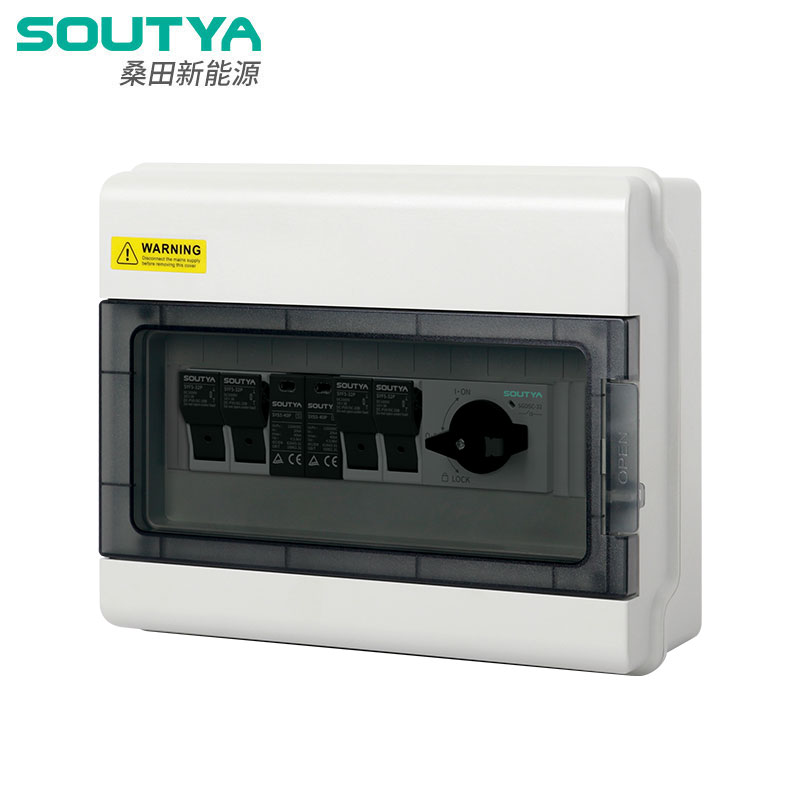 1000V DC Combiner Box 2 In 1 Out Tip izolator