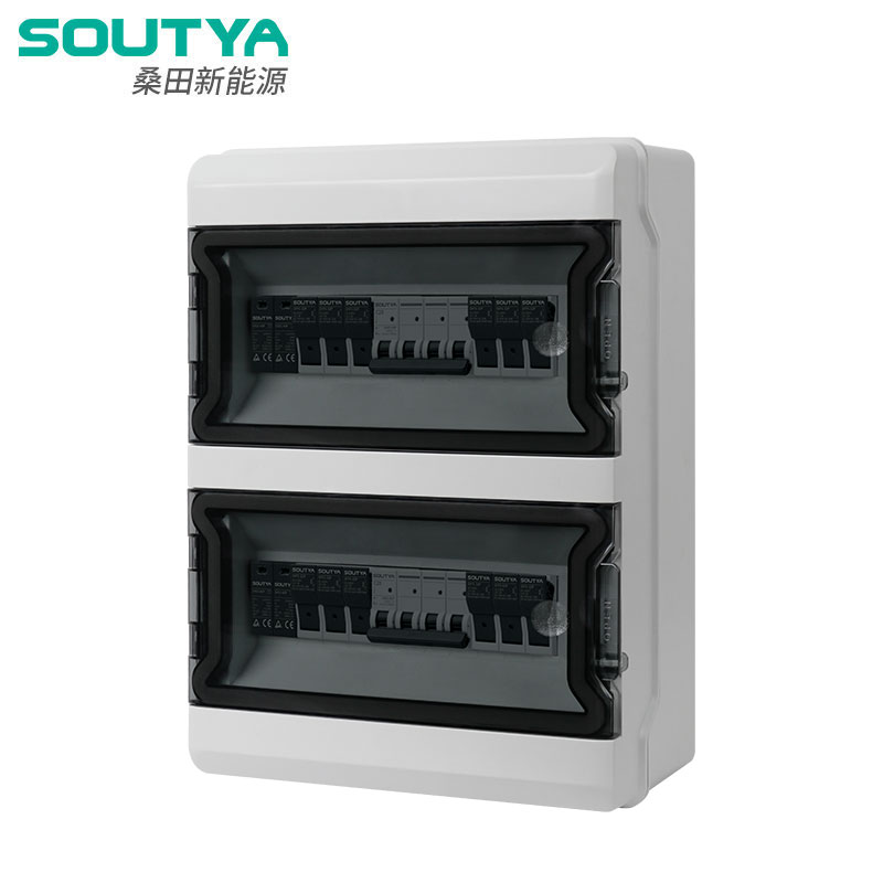 1000V DC Combiner Box 6 In 2 Out tip MCB